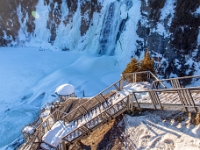 Québec, le Parc de la Chute-Montmorency